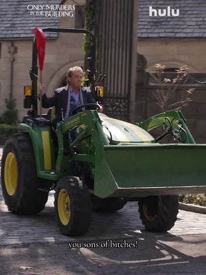 Whoever left a tractor in front of the building, please remove it. It's causing traffic for other residents. 🚫🚜 #OMITB #SteveMartin #MartinShort #SelenaGomez 
