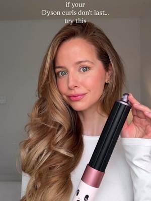 Dyson Airwrap blowout tutorial❤️ I’ve tested so many techniques over the years, and this is the one that consistently gives me big, loose curls that actually last. If your curls don’t hold, try this: • Start with towel-dried, damp hair - not soaking wet. • Apply a small amount of product (too much will weigh your hair down). • Smooth first with the round brush attachment to create a frizz-free base. • Keep tension while guiding the barrel upward - it makes a big difference. • Use the cold shot before releasing to lock in the curl. • Pin each curl immediately and let them cool completely before taking them down. save for later✨ #dysonairwrap #dysonhair #airwrap #dysonairwraptutorial #airwraptutorial @dyson 