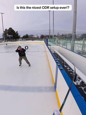 First on the ice here at Sandalwood Park 😍2 New NHL Sized Rinks! 🚨 #hockey #pavelbarber #Brampton