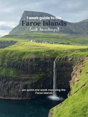 1 week guide to the Faroe Islands 🇫🇴🚐 we got so lucky with the weather and had sunny days for the whole week (peak summer months / midnight sun) 🌞 loved doing van life here! also sorry for any mispronunciations 😅 #faroeislands #faroeislandshiking #vanlife #faroeisland #travelguide 