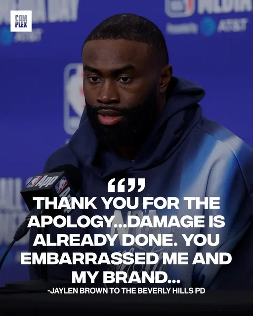 Beverly Hills PD apologized after shutting down Jaylen Browns event during All-Star weekend after admitting they had inaccurate information