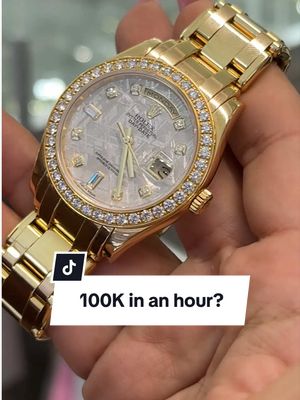 I had ONE HOUR to sell FOUR WATCHES🤯 #rolex #luxury #watches #entrepreneur 