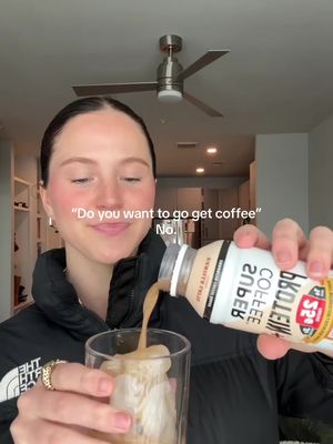 I prefer my coffees at home with extra protein 😉