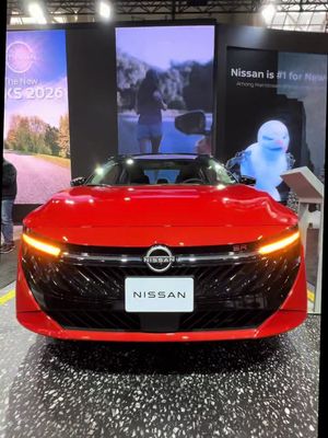 The All-New 2026 Nissan Sentra  turns heads from every angle - featuring a bold new front grille, sharp LED Headlights, available alloy wheels, and an impressive 12.3” touchscreen display that elevates every drive. #nissancanada #cartok #Autoshowca #nissansentra #interntakeover 