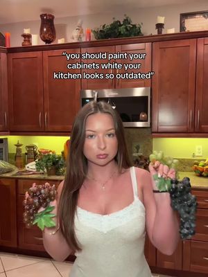 saving this house from getting the white/gray hospital landlord special 😩🙏 #kitchentour #tuscandecor #y2k #emilylulamay #fyp  