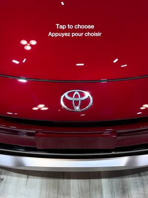 Which Toyota did you get? 👀Quelle Toyota as-tu choisie ?