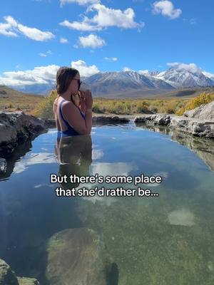 Hot springs are high on the list of things I miss most during pregnancy… #HotSprings #MammothLakes #OutdoorsyGals #KateOutdoors 