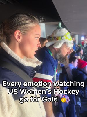 Every emotion from watching US Women’s Hockey win GOLD @YouTube @NBC Olympics & Paralympics #WinterOlympics #sponsored 