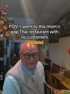 His wife gave me a gift🥹 📍Tukta Thai 9625 Plano Rd, Dallas, TX 75238 #solo #pov #Vlog #thailand #fypシ 