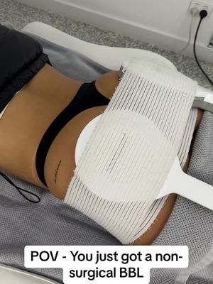 🍑BBL RESULLTS - NO SURGERY ❌ Lift , Tighten & Sculpt your glutes at Elite Body Contouring.  Our non-surgical treatments work deep  into the muscle layer as well as helping to stimulate collagen & elastin.  #GymTok #bbl #body 