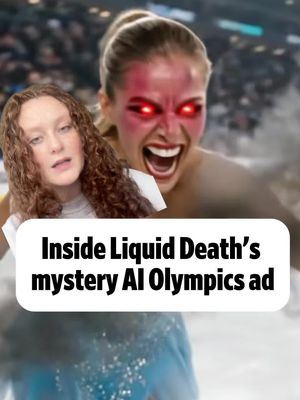 Liquid Death ran an AI Olympics ad… that nobody could find after the fact. The brand aired an AI-generated commercial during Peacock's Winter Olympics stream but never posted the ad online, leaving viewers to wonder if it even existed in the first place. The campaign is part of a growing trend of brands leaning into the skepticism surrounding artificial intelligence and mocking the use of AI by using the tool itself. The ad is difficult to find, but you can watch the entire thing for free in Asa Hiken's breakdown via the 🎁 article in our bio.