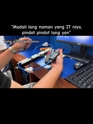 May hindi lang umilaw jan, automatic laki ng minus points 🥹 #informationtechnology #networking #trending #foryou #foryoupage 
