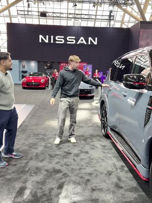 POV: You said you were bringing “a few friends”… and pulled up in a Nissan Armada Nismo 😏 #CarTok #NISMO #InternTakeover #CarCulture #AutoShowCa  Disclaimer: The video is made for entertainment purposes only. The vehicle was stationary and under controlled conditions. The Nissan Armada NISMO trim has a seating capacity of 7 people. Always comply with local traffic laws, Nissan specified seating capacity, and seatbelt requirements.  