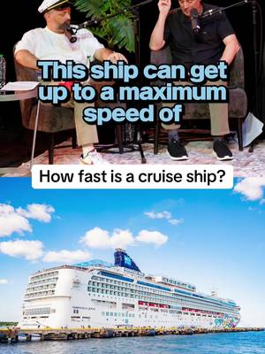 how fast can a cruise ship go?? #nateland #cruise @Nateland Entertainment @Nate Bargatze @Dusty Slay @Brian Bates 