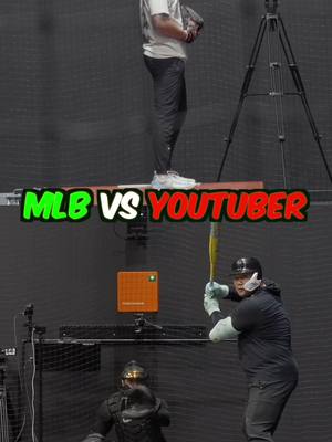 Can I Hit A Home Run vs MLB Pitcher? Full video out now on my YouTube channel #baseball #MLB #fypシ 