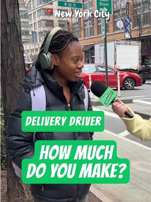 How much does an Amazon delivery driver make? New York City📍 (with @Hannah) #salarytransparentstreet #salarytransparency #paytransparency