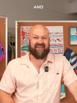 “What are your favorites?” Rainer: “That’s like choosing between my kids.” Also Rainer: picks three immediately. Founder favorites. Spring Break Sale. 30% off everything.