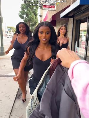 ✨ Outfit change challenge: sidewalk edition 🎥 Running the streets and switching looks in real time 💅 Effortless, confident, unstoppable 🙌 Would you try this with your girls? #FashionNova #novababe #stylechallenge #streetvibes #girlgang 