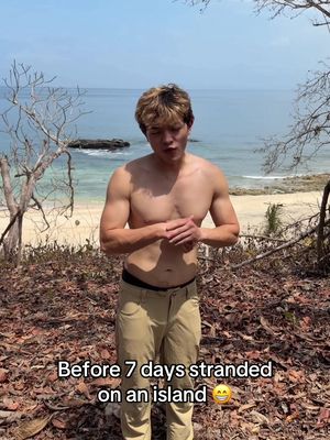 I'm skinny asl now 😭 WE SURVIVED 7 DAYS STRANDEDON AN ISLAND