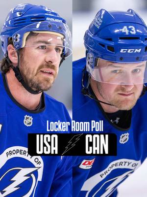 We are a locker room divided 👀 #milanocortina2026 #winter #hockey #gold #usa #canada 