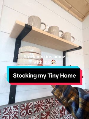 This part of the tiny home process has been so fun!!  #tinyhome #tinyhouse #restock #airbnb #aesthetic 