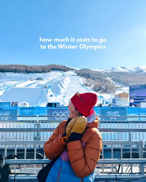 is it more or less than you thought to go to the Winter Olympics?🤔 personally this felt like an absolute steal to be surrounded by people from all over the world, cheering for their friends family & people they look up to to watch athletes who worked their entire lives for this, showcase their talent truly such a special experience & if you ever get the chance I highly recommend it✨