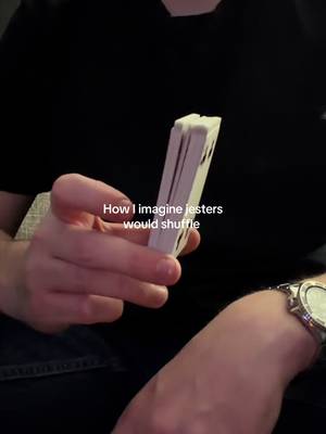Or maybe they don’t shuffle idk  #cardistry #magic #fyp 