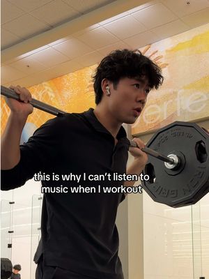 singing = more reps (ib: @Cru Mahoney)