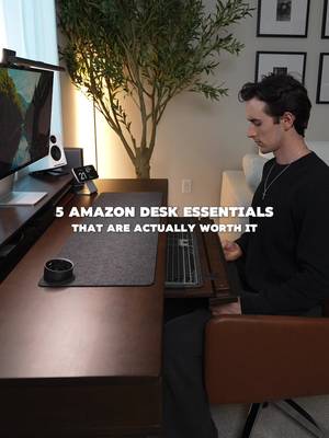 5 amazon desk essentials that are actually worth it #desksetup #Tech #amazon #apartment 