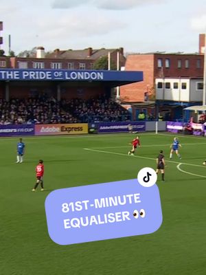 Simi Awujo's goal that sent Manchester United to extra time against Chelsea 🤝  