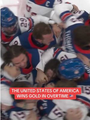 JACK HUGHES DELIVERS AMERICA’S GOLDEN MOMENT IN OVERTIME! 🥇#WinterOlympics 
