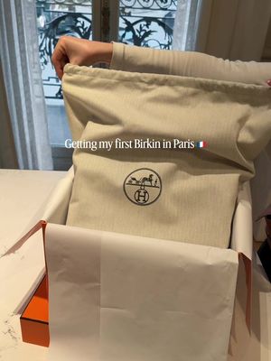 Come with me to my first Hermès leather appointment in Paris 🧡 can you guess which one I took home? 
