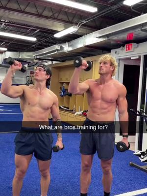What are bros training for?? @Logan Paul @PRIME 