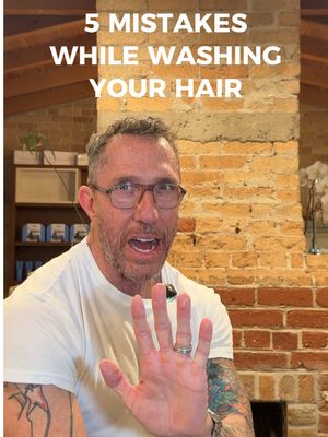 Great hair ALWAYS starts in the shower 🤪 #hairwash #hairtutorial #howtoshampoo #hairtips #hair 