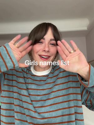 Let’s discuss girl names 💖 this is the extended version, boys list is already live fyi ✨ #babynames #girlsnames #motherhood #names #babygirl 
