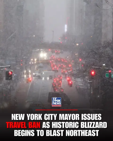 LOCKDOWN: New York City Mayor Zohran Mamdani declared a state of emergency and announced a city-wide travel ban, running from 9PM Sunday to 12PM Monday, as a powerful "bomb cyclone" began to blast the Northeast. The mayor said all city streets, highways and bridges would be closed to non-emergency traffic during the peak of the storm.