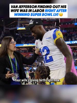 Got to celebrate a Super Bowl and a new baby 💙 #vanjefferson #SuperBowl #baby #nfl via @nfl