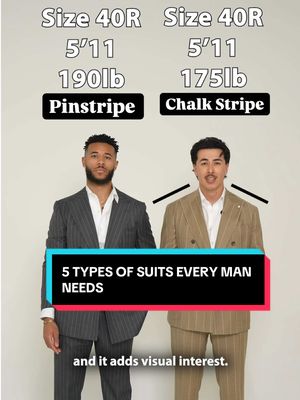 5 Types Of Suits Every Man Needs 