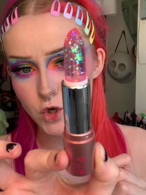 trying some more things from the @Lethal Cosmetics adventure time collection and i am SHOCKED by these lip glosses 👀 