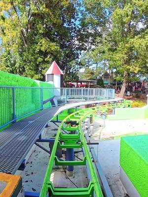 The Joker Funhouse Coaster is no joke 🎢 Do you remember the first coaster you ever rode? 📍🎥: @sixflagsovergeorgia