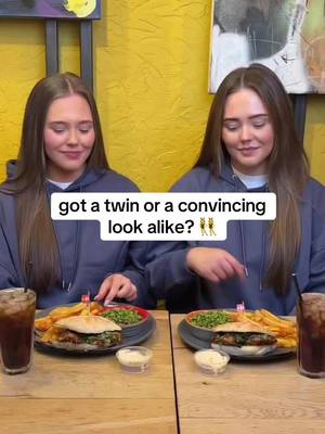 got a twin? a lookalike? or just someone who could pass for you on a blurry night out?  bring your twinnie on Thursday 26th Feb, order a meal with two sides and get theirs free if you're both signed up to Nando's Rewards* *t&cs apply. offer valid for Eat-in only. redeem at the till. #nandos #nandosuk 