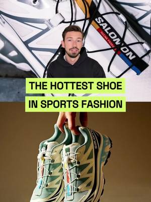 This shoe is taking over and we need to talk about it 👇 You can’t go anywhere without seeing someone in these shoes. So the brand is @Salomon. It’s a French outdoor brand, and the shoes are meant for hiking and trail running. But people have turned them into performative fashion. Now, I dug into the data on @ParticlHQ. But you really don’t need the data to know this. Just look down in public and you’ll see. They have a variety of shoes. But the XT-6 Gore Tex is the one that has taken over as a fashion statement. Doing almost double the volume than every other shoe. The basic black and white color are the most popular. But they have over 350 variants. So you have definitely seen some version. Now, this follows a much broader trend. Fitness and sport is becoming cool and blending with fashion and lifestyle. With bold colors, unique patterns, and limited edition collabs. It’s not about minimal athleisure anymore. Fitness is a personality trait now. And people want to express themselves in both what they wear and the activities they do.
