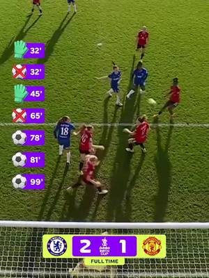 Chelsea v Manchester United was one for the archives 📁 #AdobeWomensFACup #WomensFACup #Chelsea #ManchesterUnited 