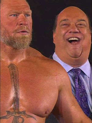 are you ready?! the beast brock lesnar returns to #WWERaw tonight in atlanta! 👀 #WWE #BrockLesnar #PaulHeyman