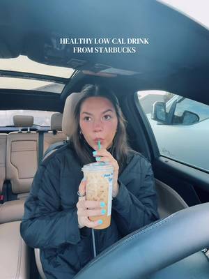 Healthy low cal drink from @Starbucks that’s actually sooo good!! 💗✨ #lifestyleinfluencer #comfortcreator ##starbucksdrinks##starbucksvlog##starbuckscoffee
