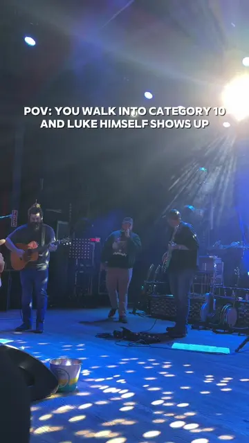 @Luke Combs surprise pop-up at Category 10? Say less 🫡 #lukecombs #category10 #nashville