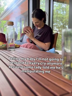 Sure. The baby who doesn’t know their hands are attached to their body is definitely plotting #momlife #momsofinstagram #newmom #motherhood #funny 