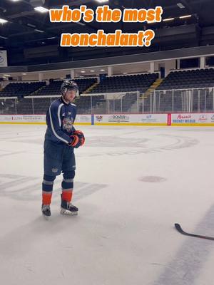 nonchalant-ish 🙂 #flintfirebirds #ohl #hockey #challenge #nonchalant 