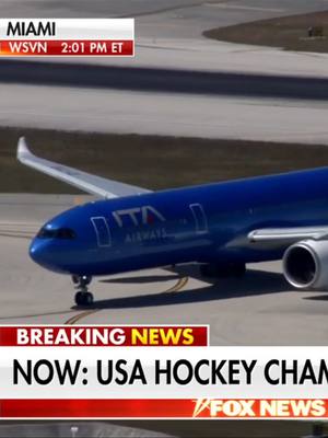 JUST IN: The U.S. men's hockey team returns home after winning Olympic gold for the first time since 'Miracle on Ice.'