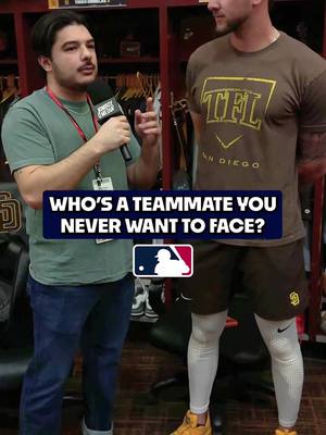 MLB players decide what teammate would be their WORST matchup #MLB #baseball #dodgers #padres #cubs 